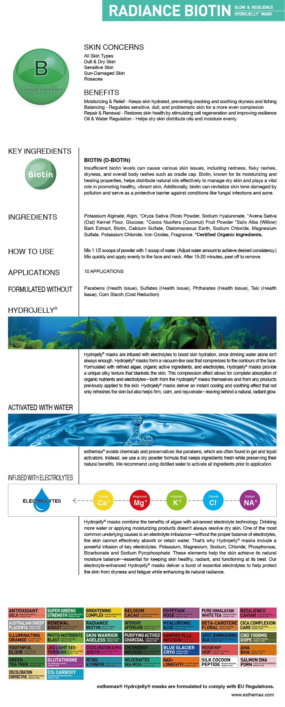 RADIANCE BIOTIN HYDROJELLYÂ®